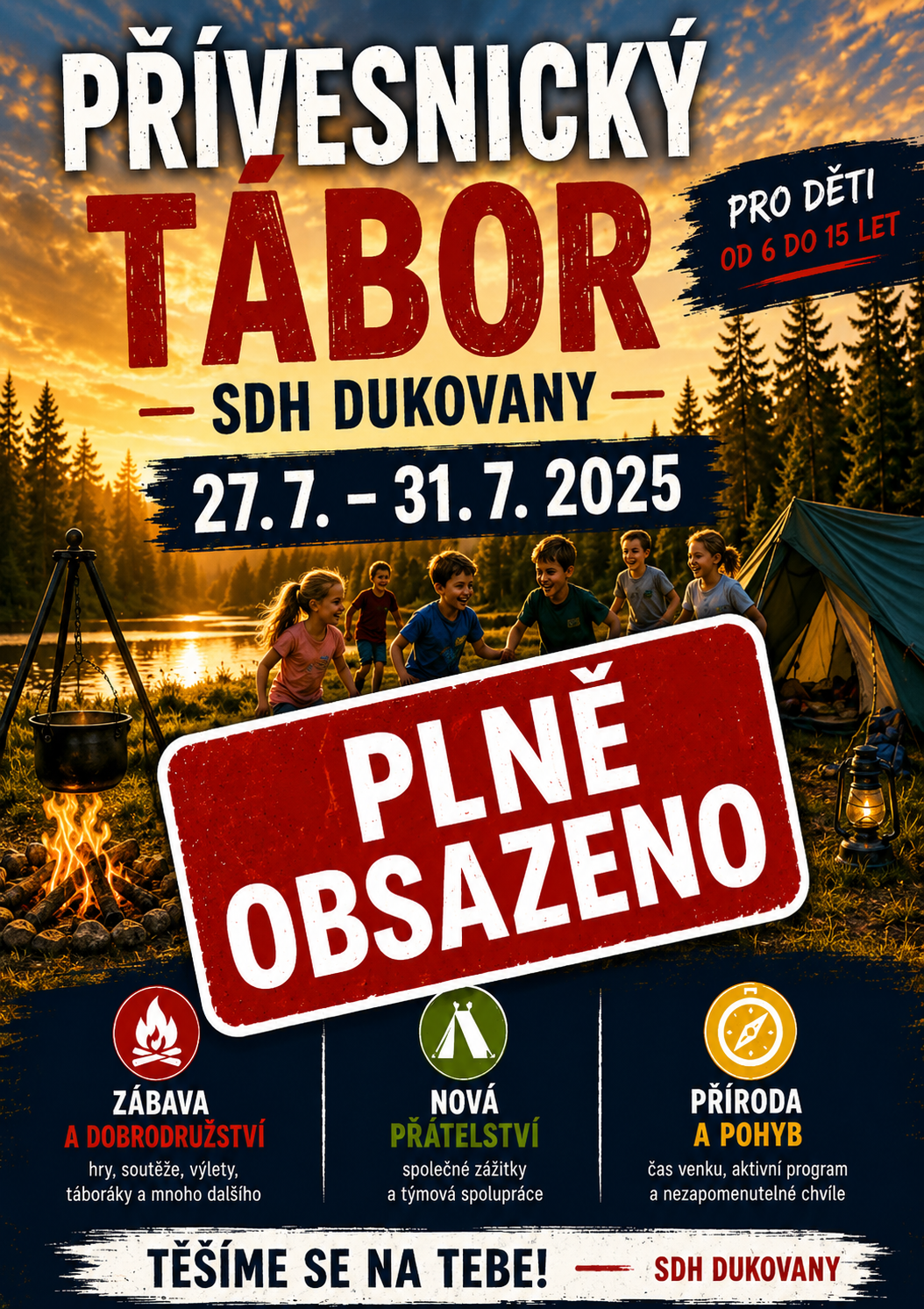 Příměstský tábor SDH Dukovany